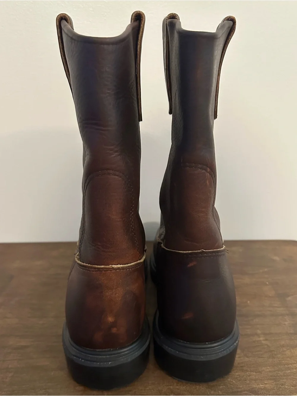 Red Wing SUPERSOLE Men's 11-inch Safety Toe Pull-On Work Boots Size 7